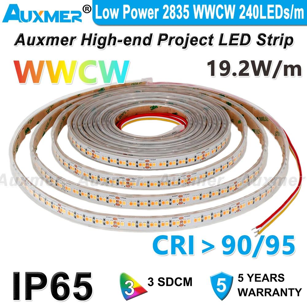  2835 WWCW LED Ʈ , CCT 240LEDs/m 19.2..